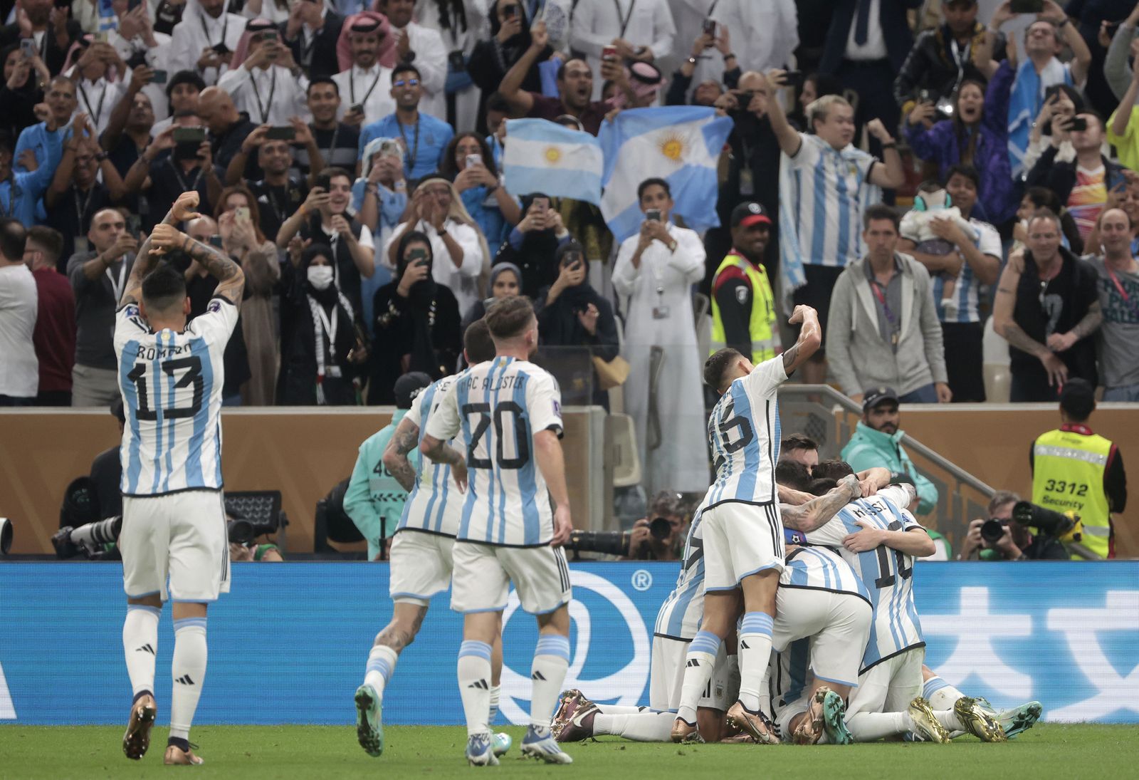 Final del Mundial de Qatar: Argentina-Francia, en imágenes