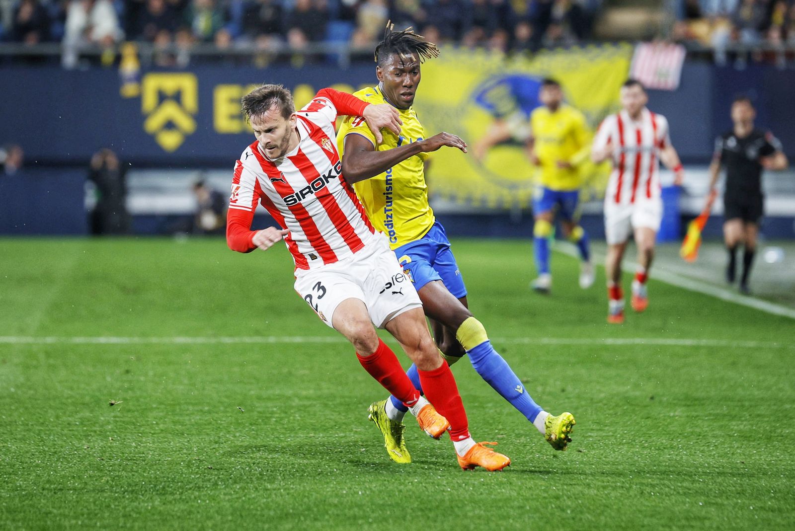 Las imágenes del Cádiz CF-Sporting