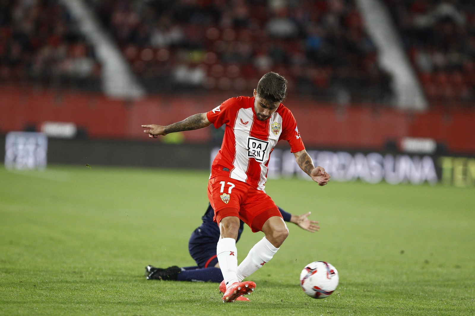 El partido U.D. Almería-Deportivo de La Coruña, en imágenes