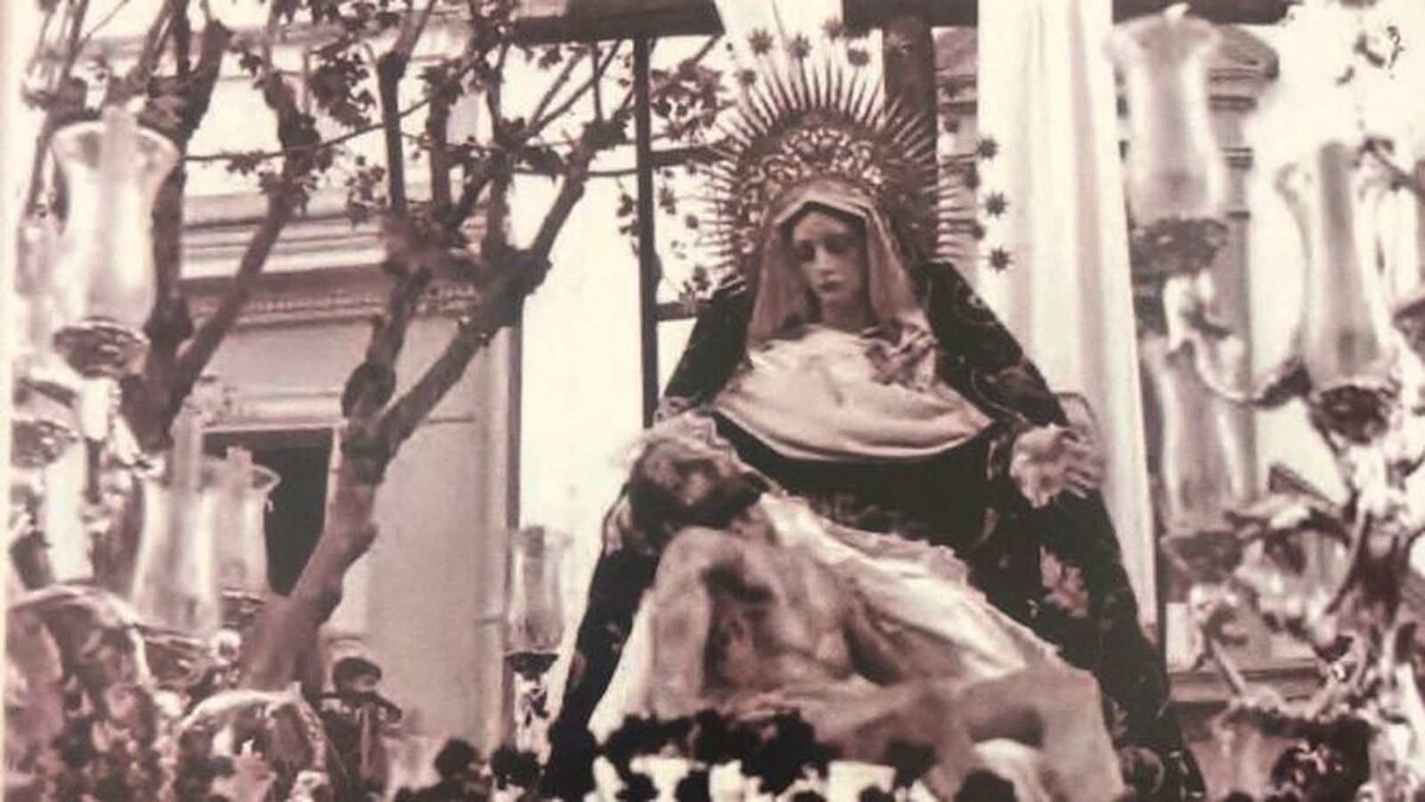 La Piedad portando aquella primitiva diadema