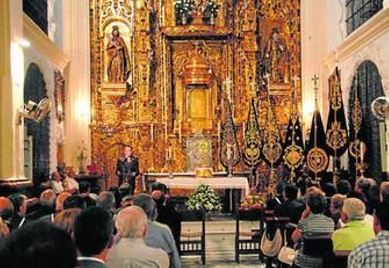 Exaltación de Antonio González Cabrerizo, en la Iglesia Mayor.