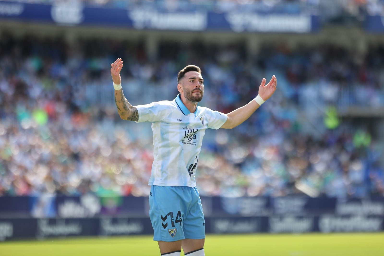 Las fotos del Málaga CF - Recreativo de Huelva