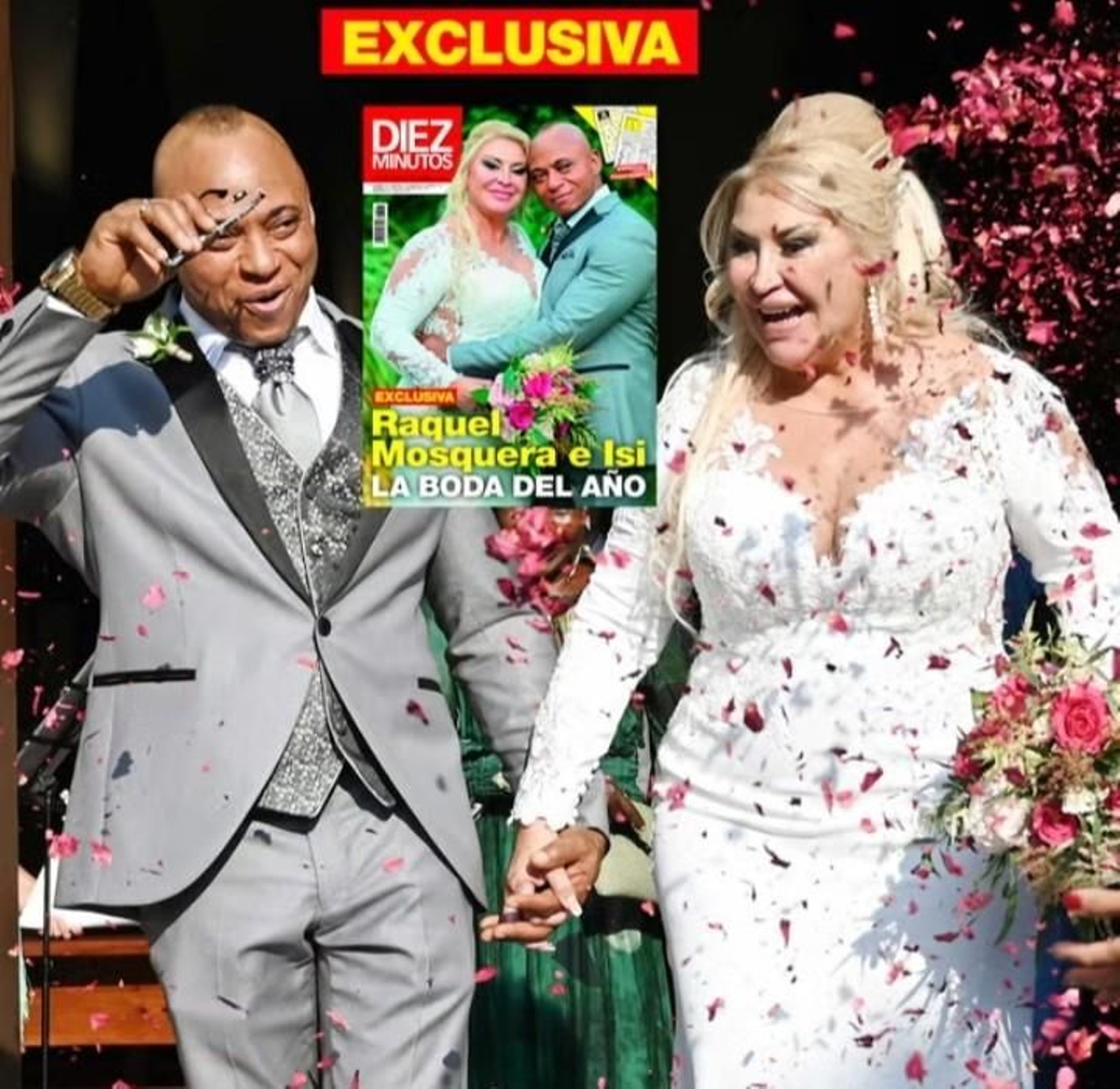 Isi y Raquel Mosquera en la portada de 'Diez Minutos'