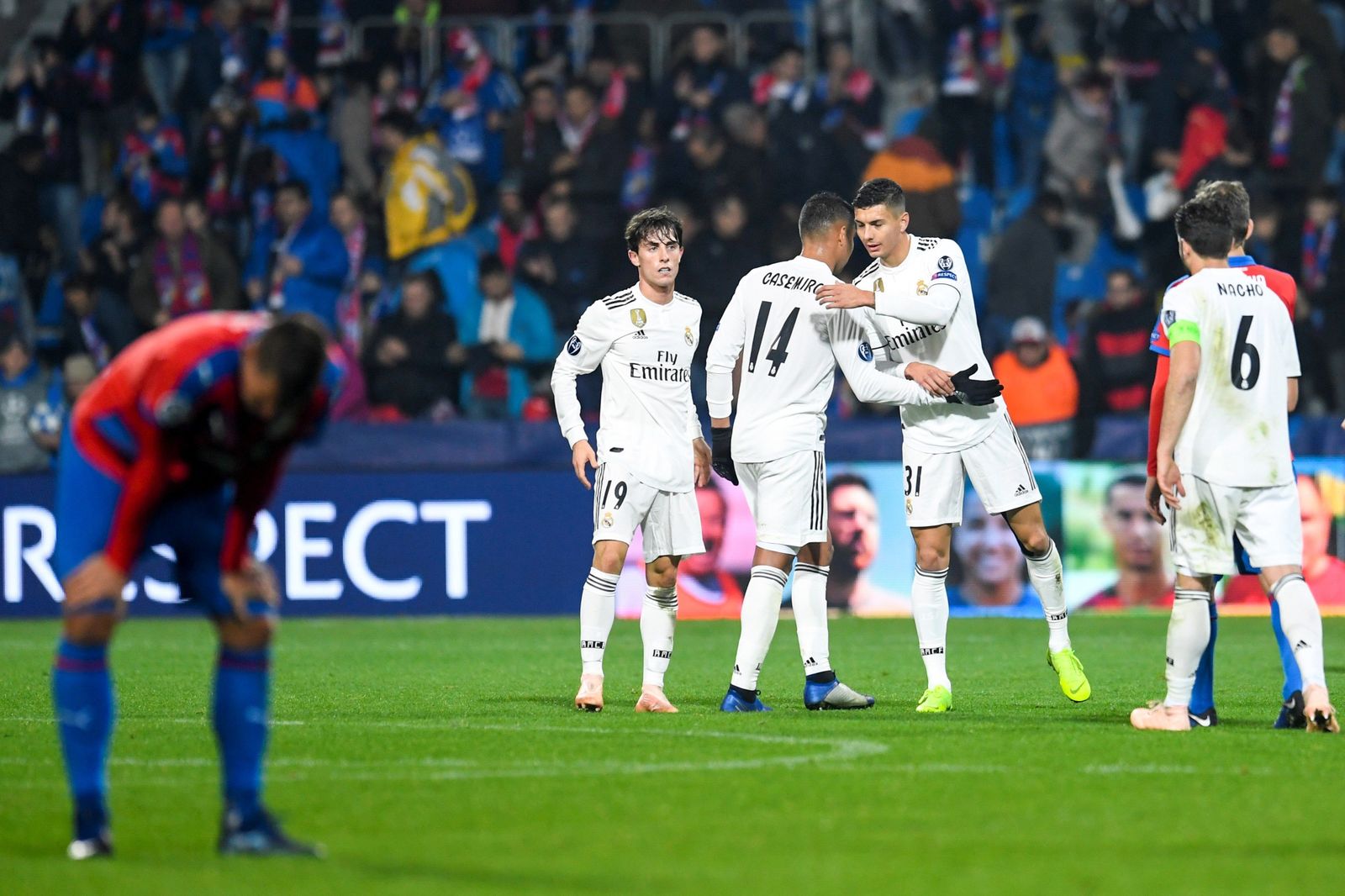 Las imágenes del Viktoria Plzen-Real Madrid