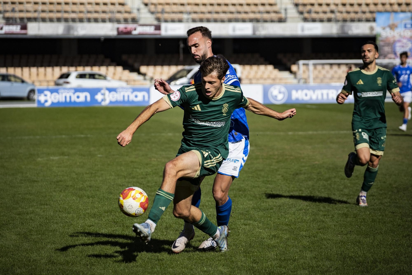 Las mejores imágenes del Xerez DFC-Recreativo de Huelva en Chapín