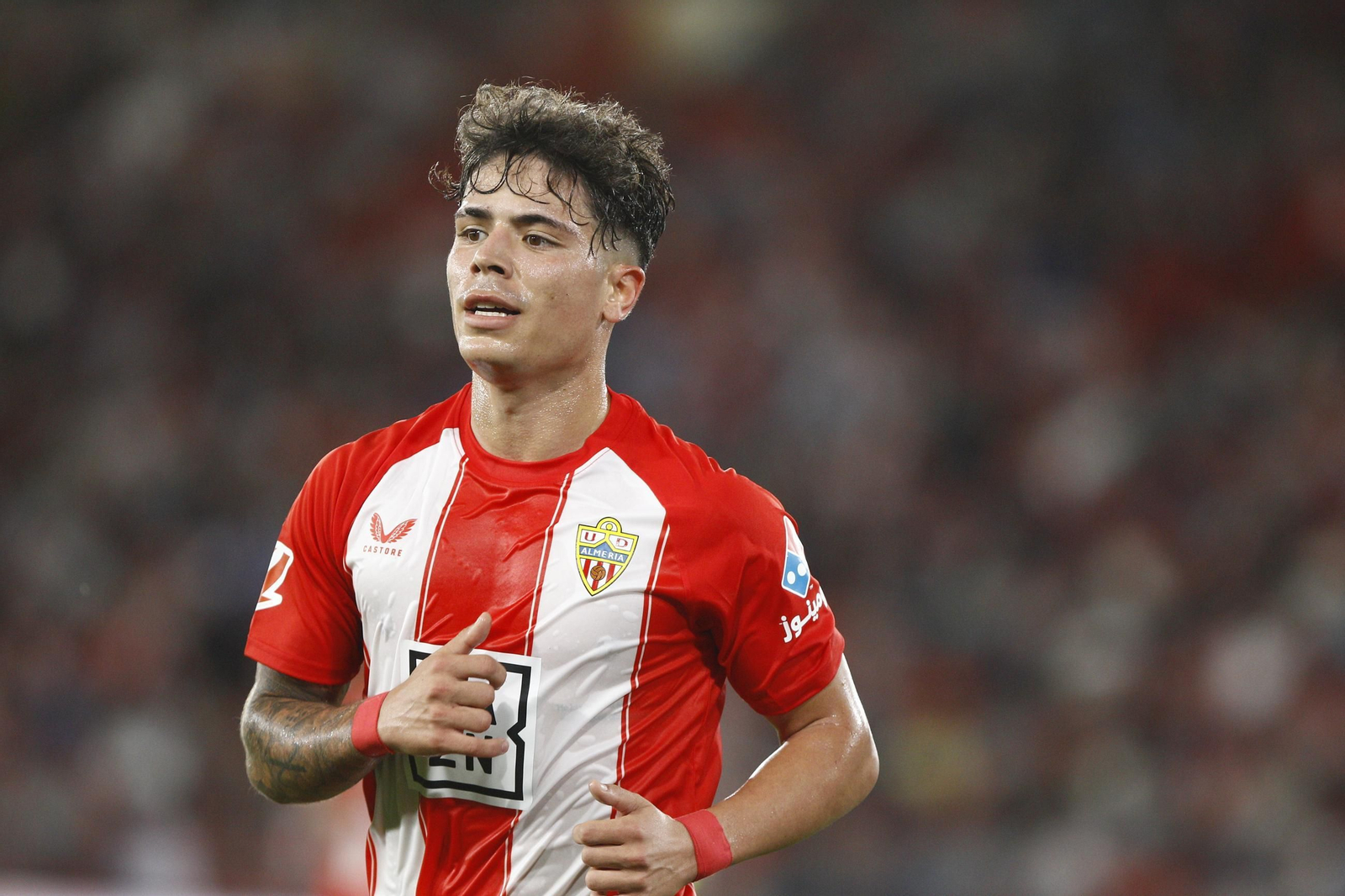 El partido U.D. Almería-Deportivo de La Coruña, en imágenes