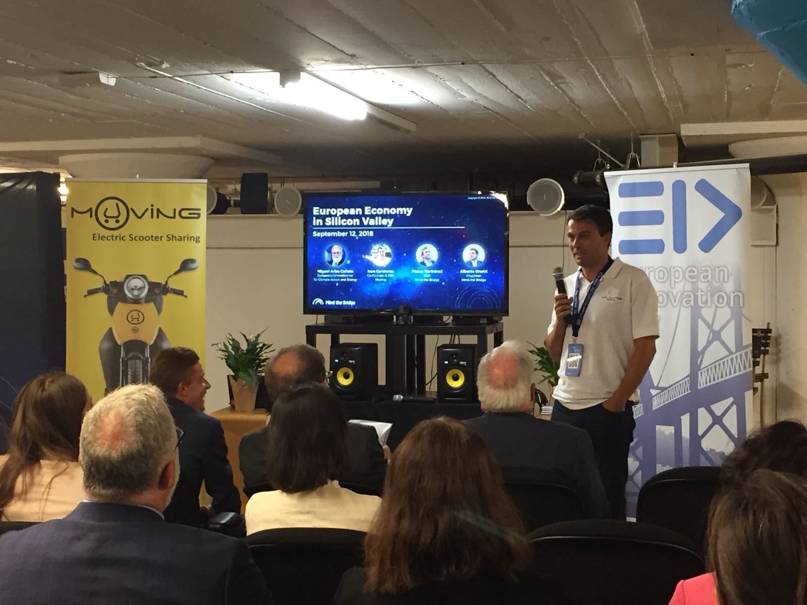 Iván Contreras, durante su intervención.