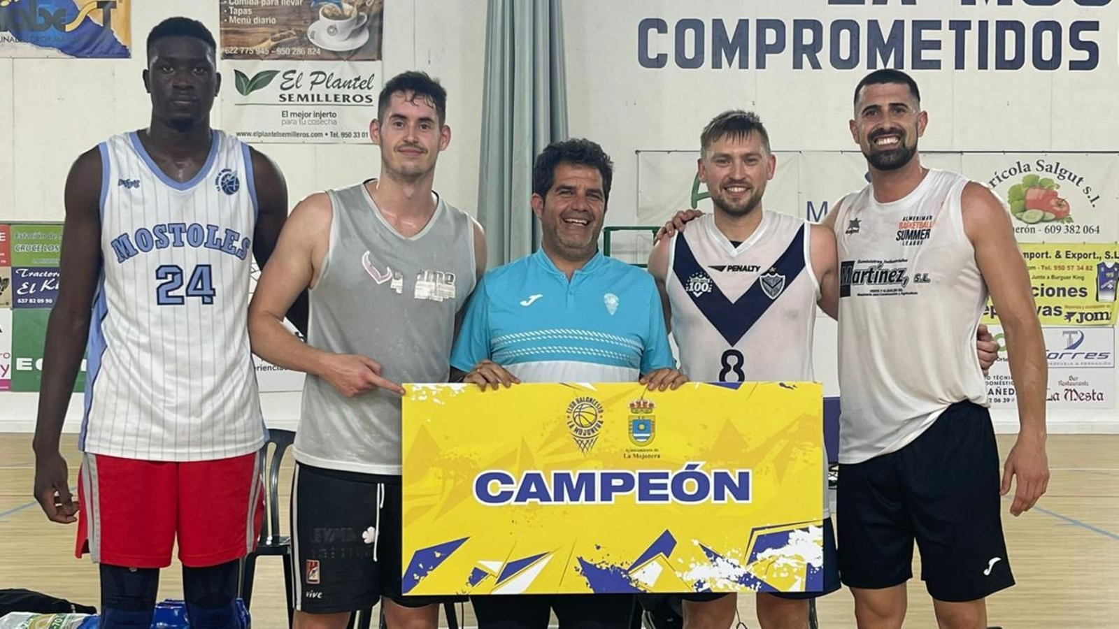 Pobilas Bielisis, Cristian Ramón, Juanmi Molina y Tomás Pereira estarán representando al CB La Mojonera.
