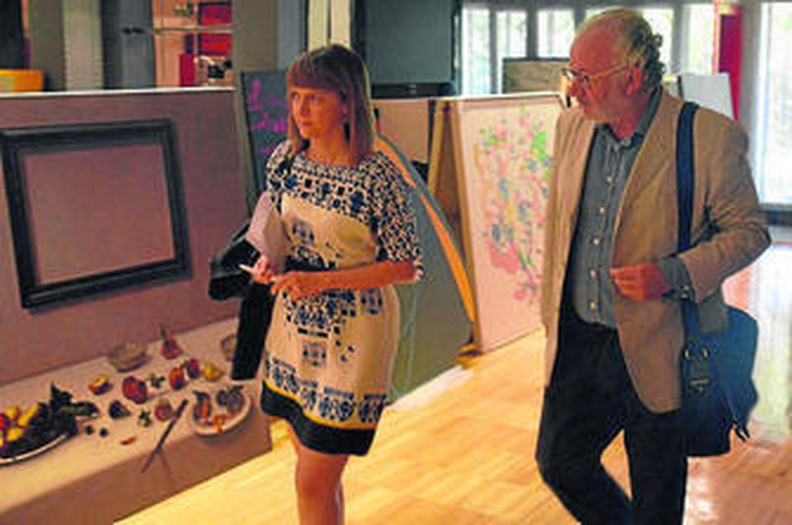 Elisa Hernando y Fernando Francés, miembros del jurado.