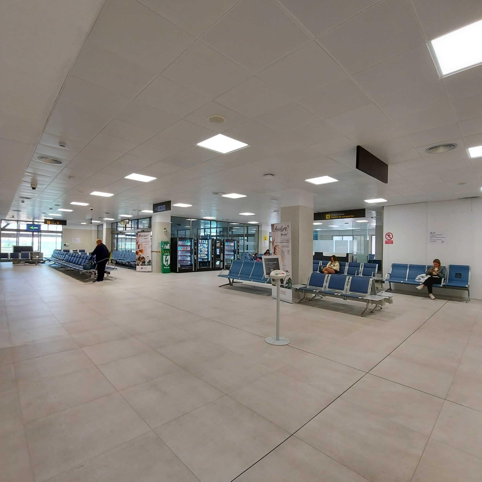 Una de las zonas ampliadas en el Aeropuerto de Granada