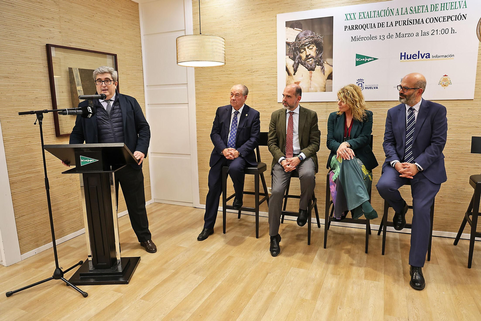 Presentación de la XXX edición de la exaltación a la saeta de Huelva