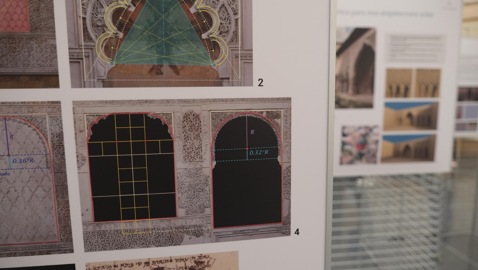 Imágenes de la inauguración de la exposición 'Paseo Matemático Al-Ándalus' en la Universidad de Almería