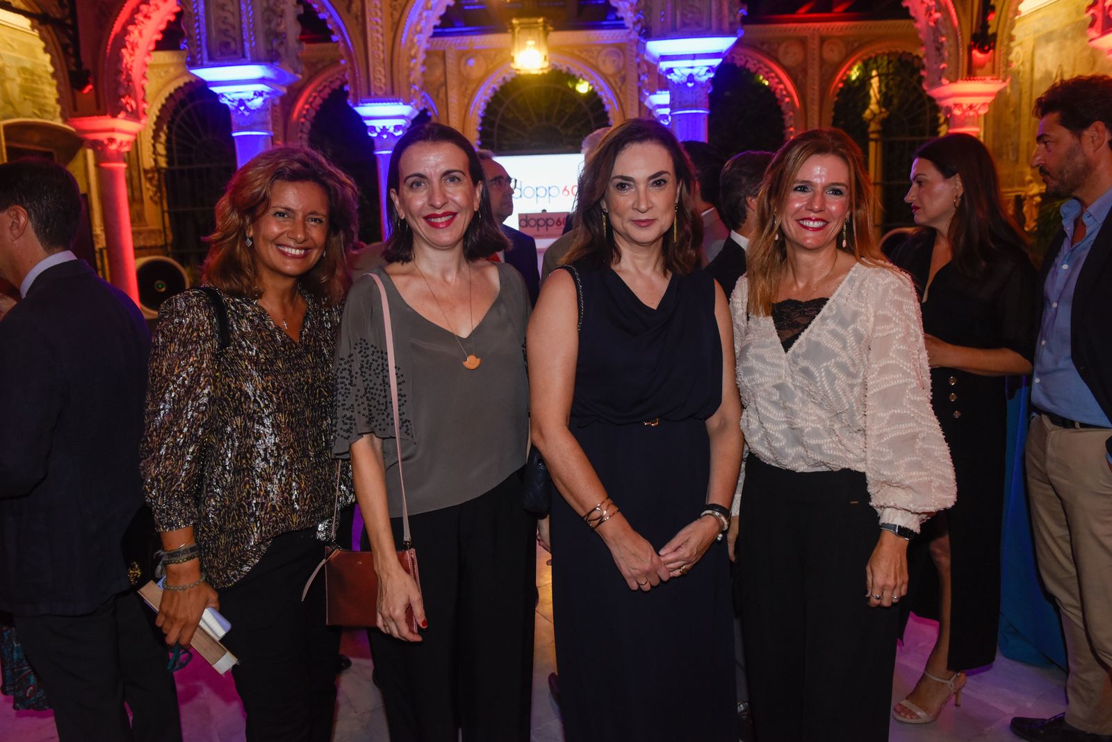 Dopp celebra su 60 aniversario. dopp 60 Aniversario,  Teresa Neira, Marta Morán, Beatriz Barranco y Reyes Sosa