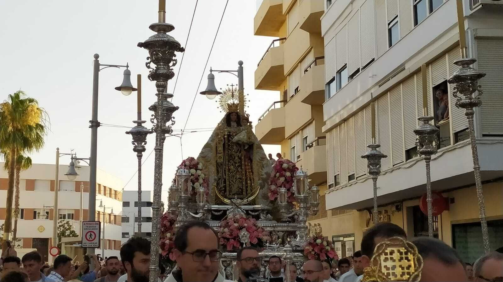 Procesión de la Virgen del Carmen, Patrona de San Fernando.