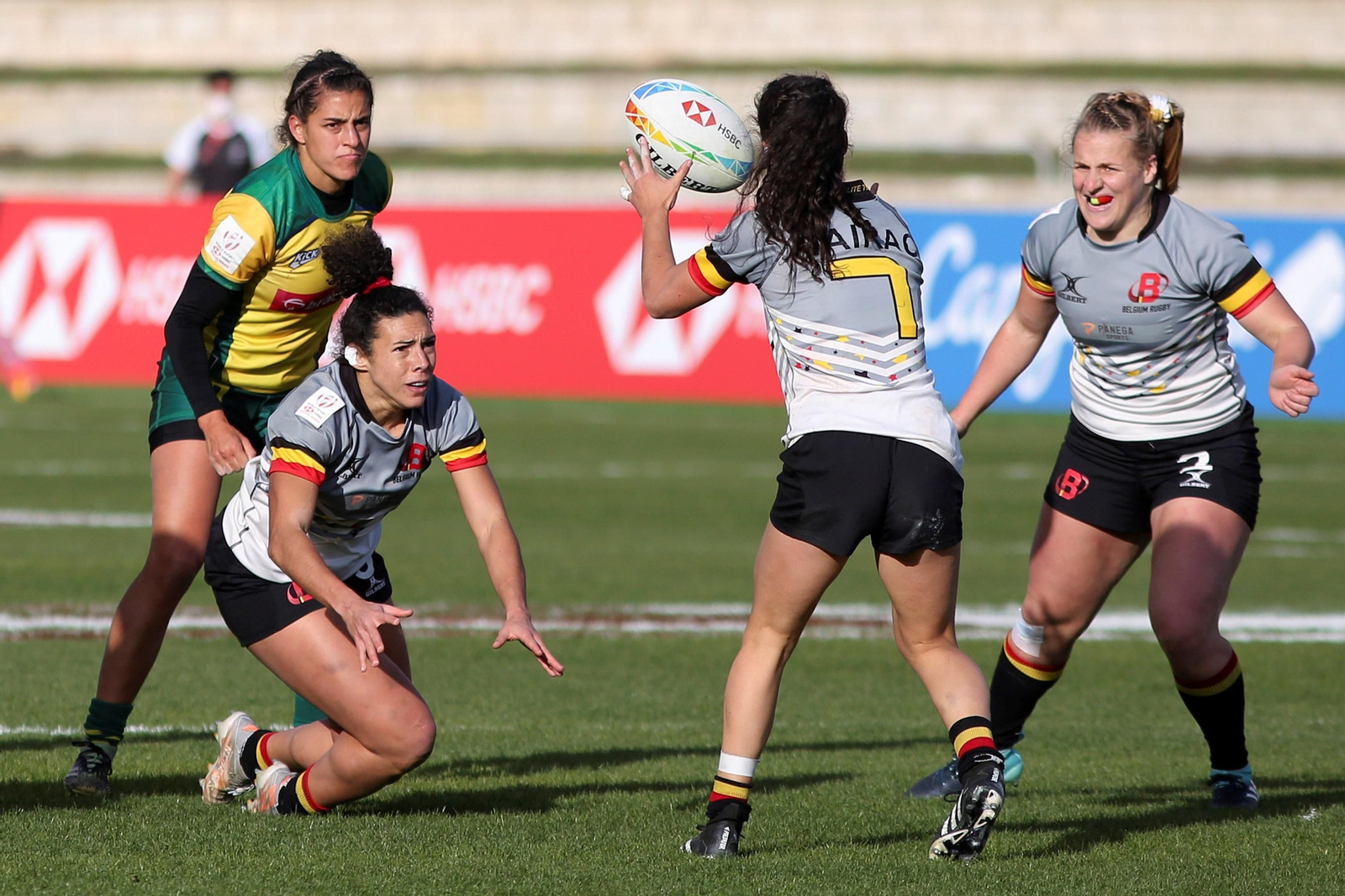 En fotos, la segunda jornada de las HSBC World Rugby Sevens Series en Málaga