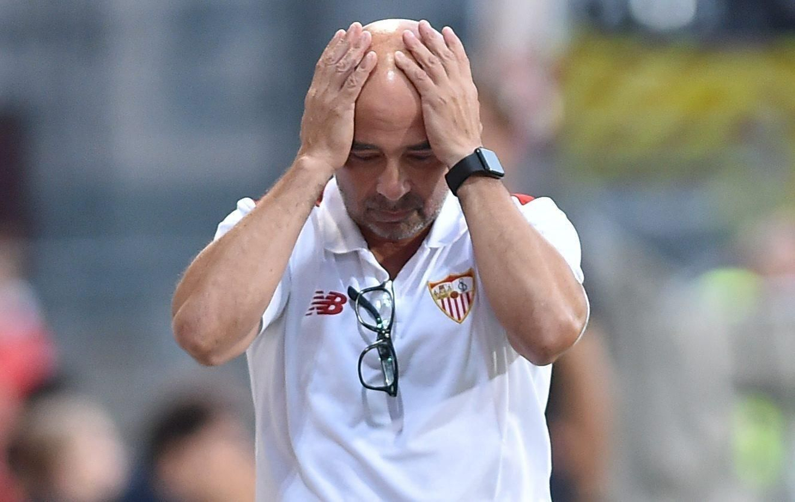 Las imágenes de Sampaoli en su anterior etapa como entrenador del Sevilla Fc