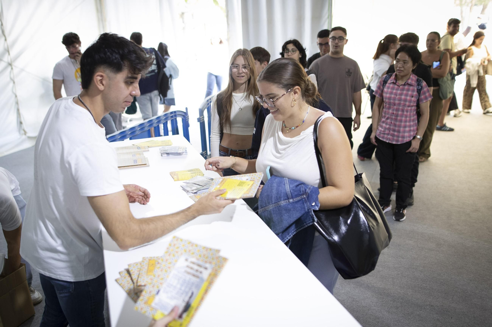 La primera Jornada de Recepción de Estudiantes de la Universidad de Granada, en imágenes