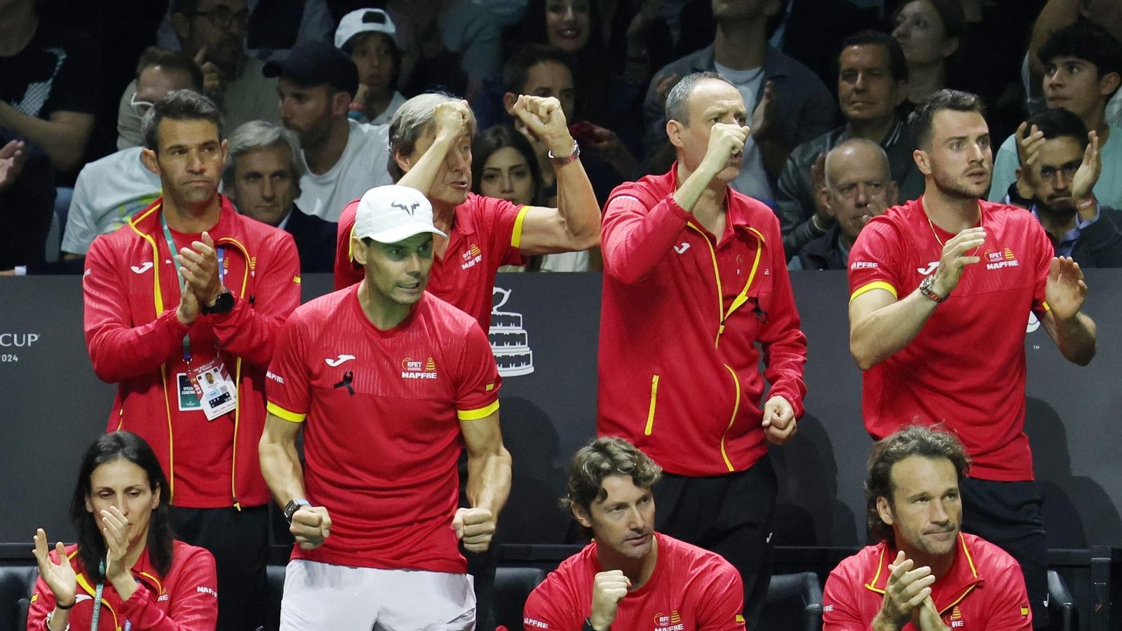 Las mejores fotos del Carlos Alcaraz-Griekspoor de la Copa Davis de Málaga