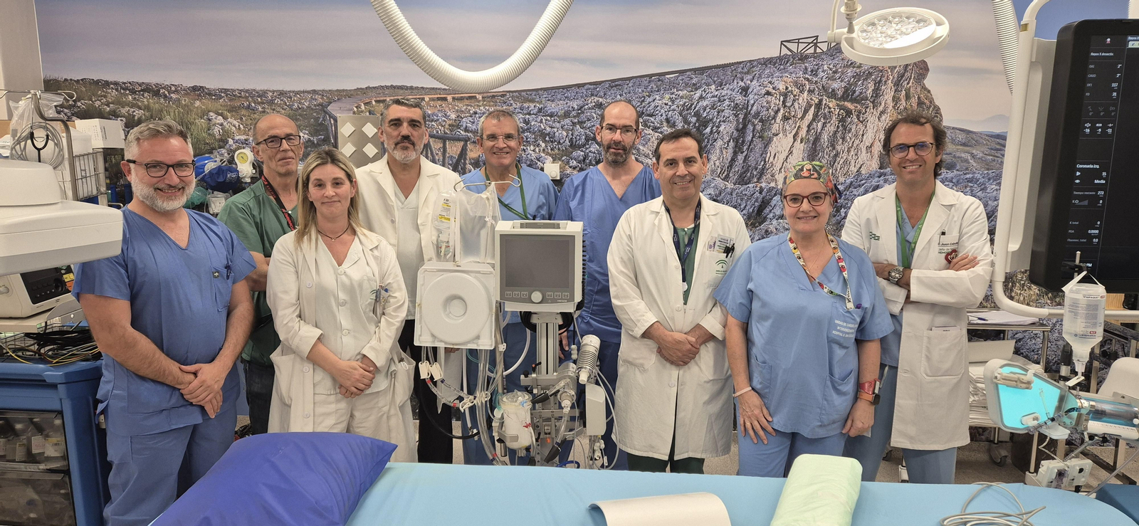 Foto equipo ECMO del