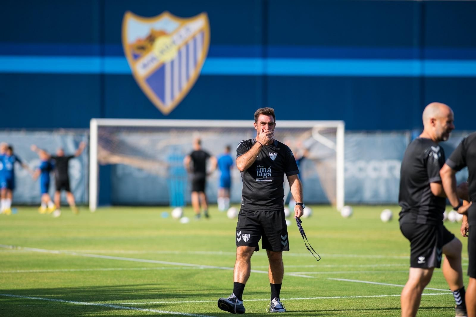 Las fotos del entrenamiento del Málaga CF