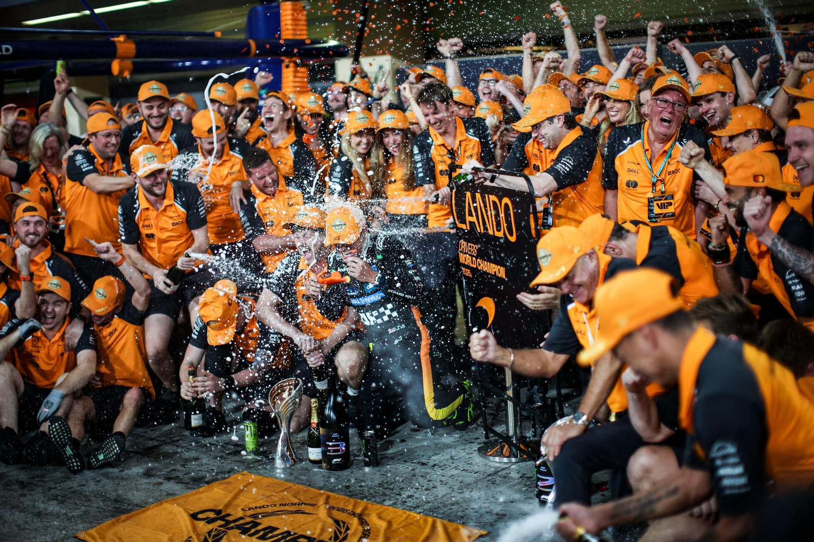 Las fotos del título mundial de Lando Norris en la Fórmula 1