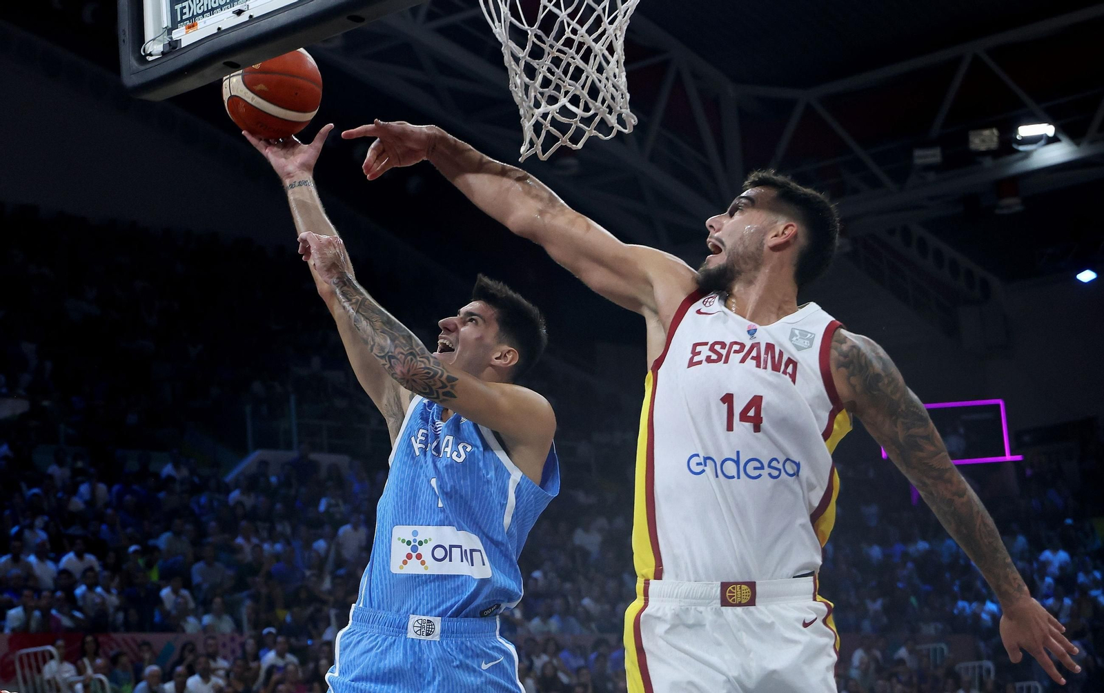 Las fotos del España - Grecia de baloncesto en el adiós de Scariolo