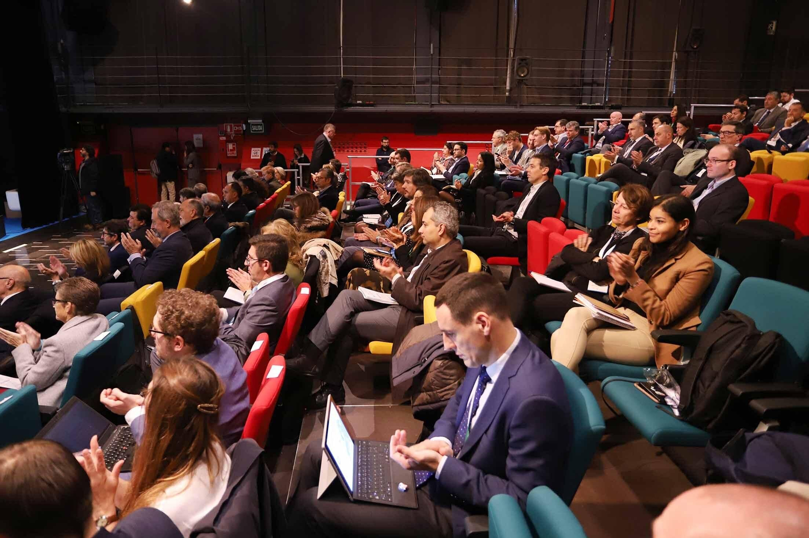 Imágenes de la jornada de los Corredores Europeos Atlántico, Mar del Norte-Mediterráneo y Autopistas del Mar