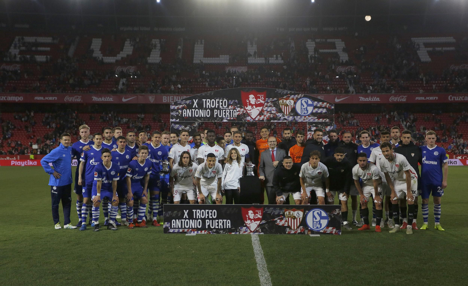 Las imágenes del Sevilla-Schalke 04 en el Trofeo Antonio Puerta
