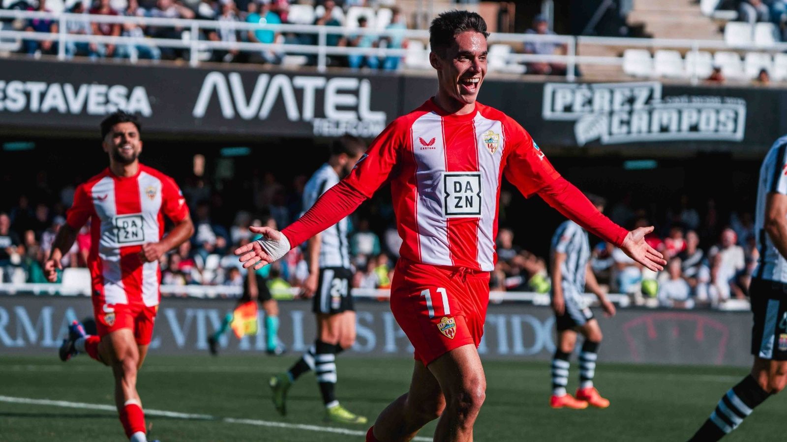 Sergio Arribas marcó su cuarto tanto de la temporada.