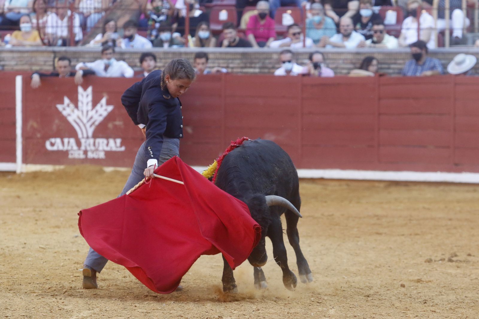 La becerrada del Círculo Taurino de Córdoba en el Coso de los Califas, en fotos