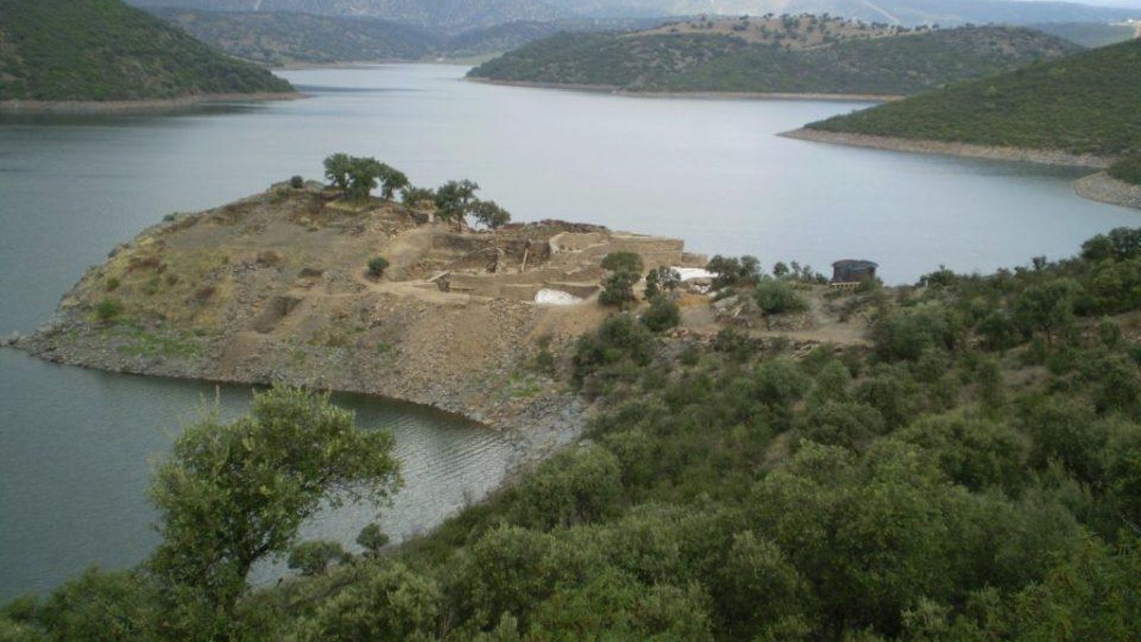 Yacimiento de Peñasola, junto al embalse del Rumblar.