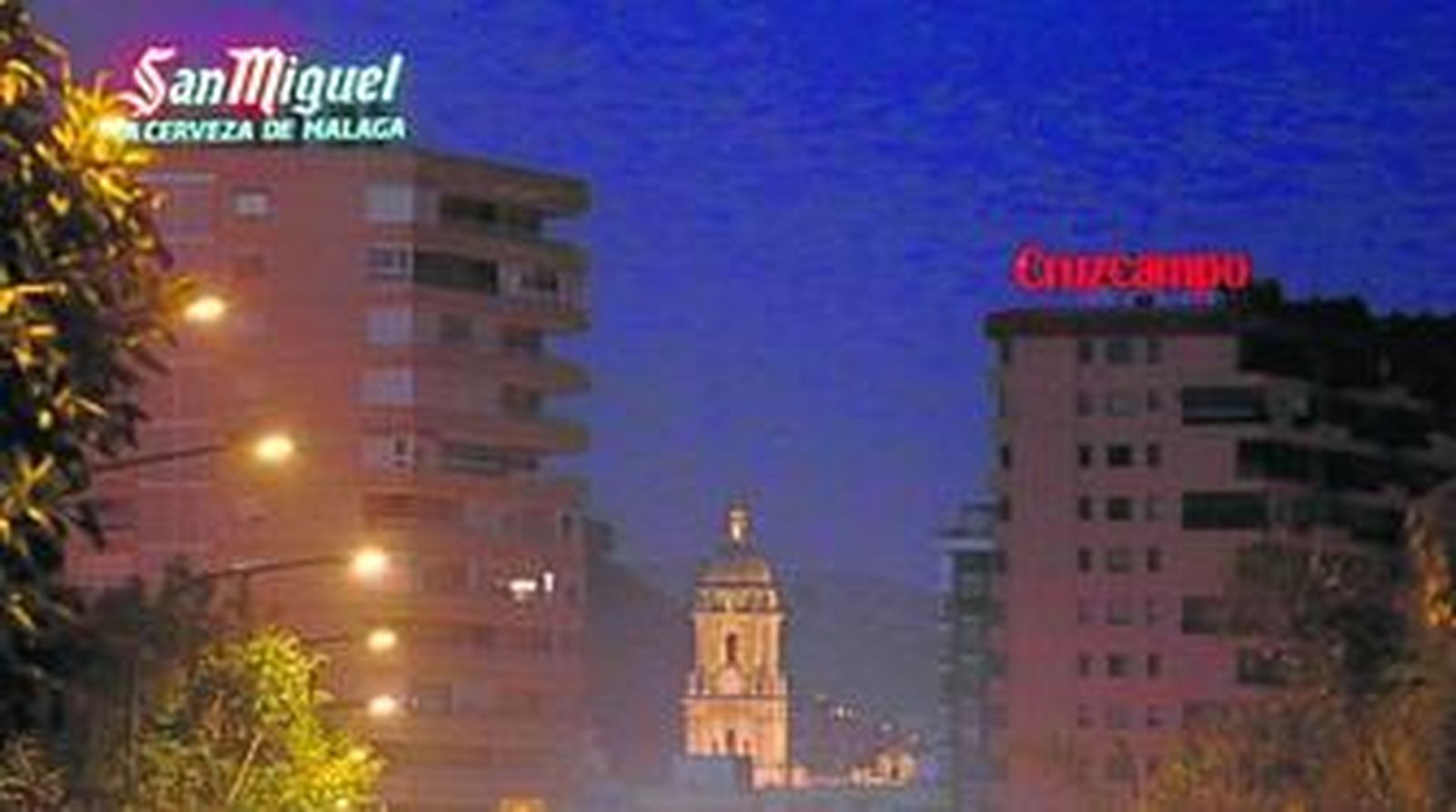 La Málaga de los luminosos