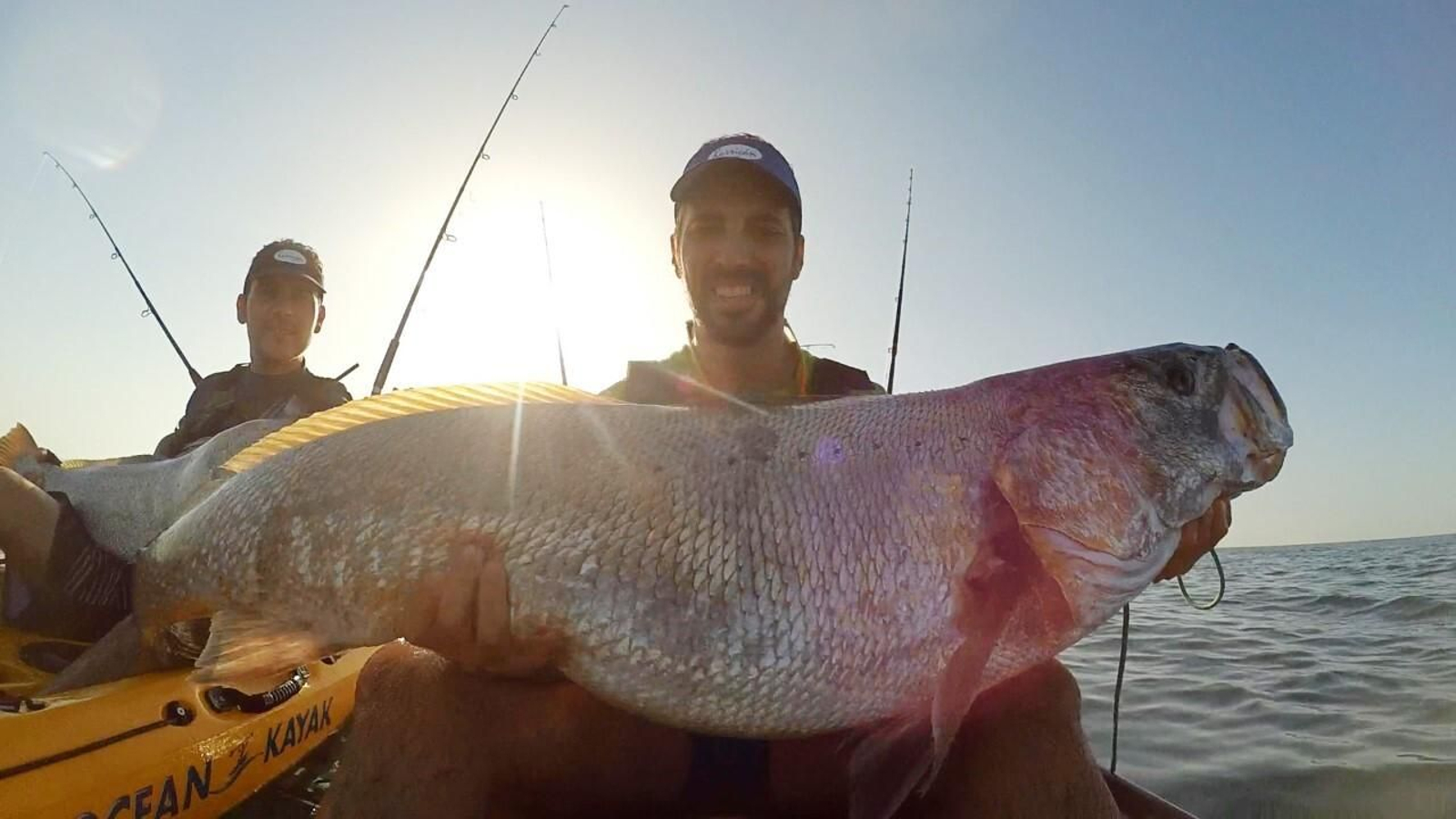 Pesca deportiva en káyak en Huelva