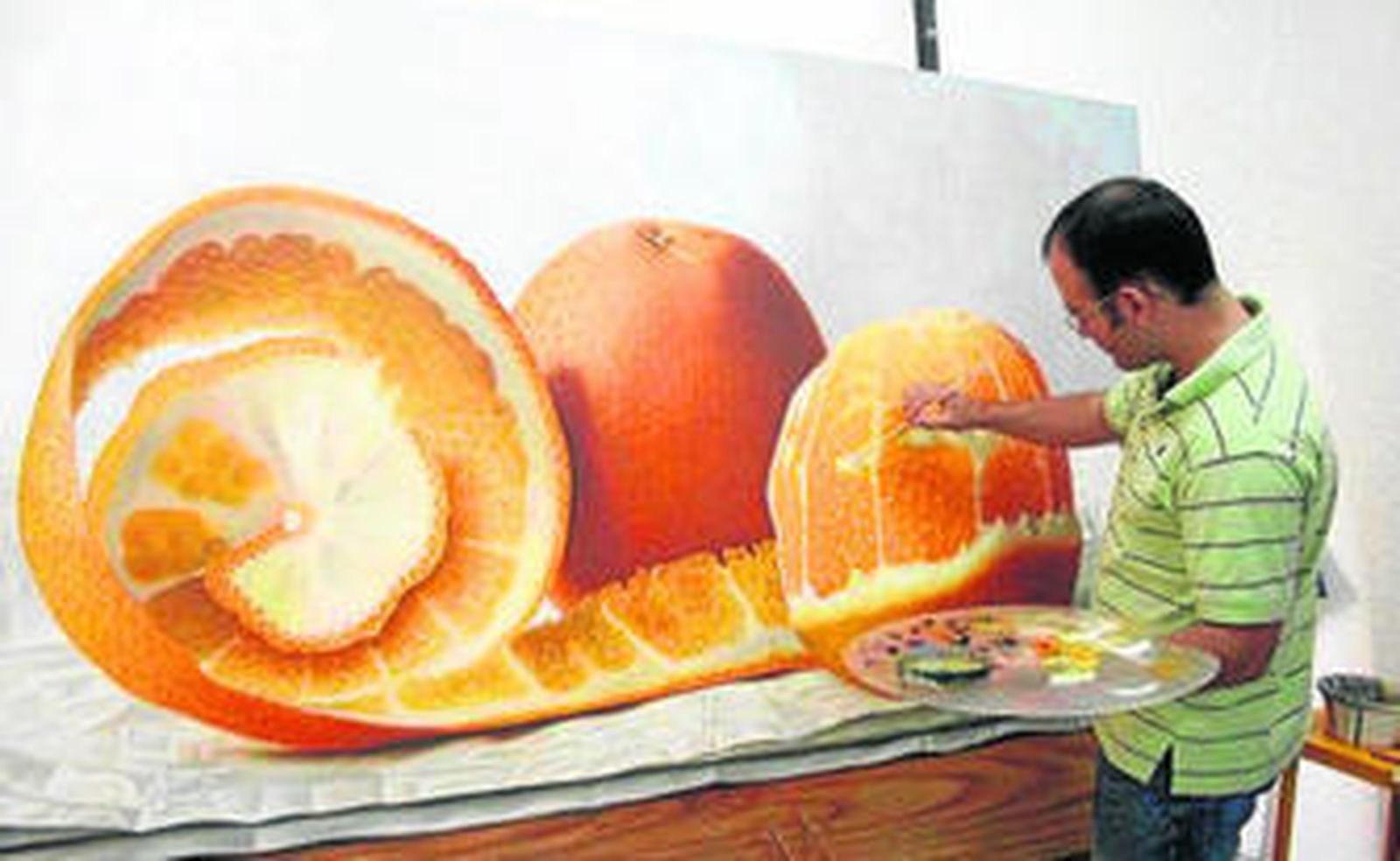 Omar Ortiz impartirá en octubre un 'workshop' de pintura realista en La Galería Roja.