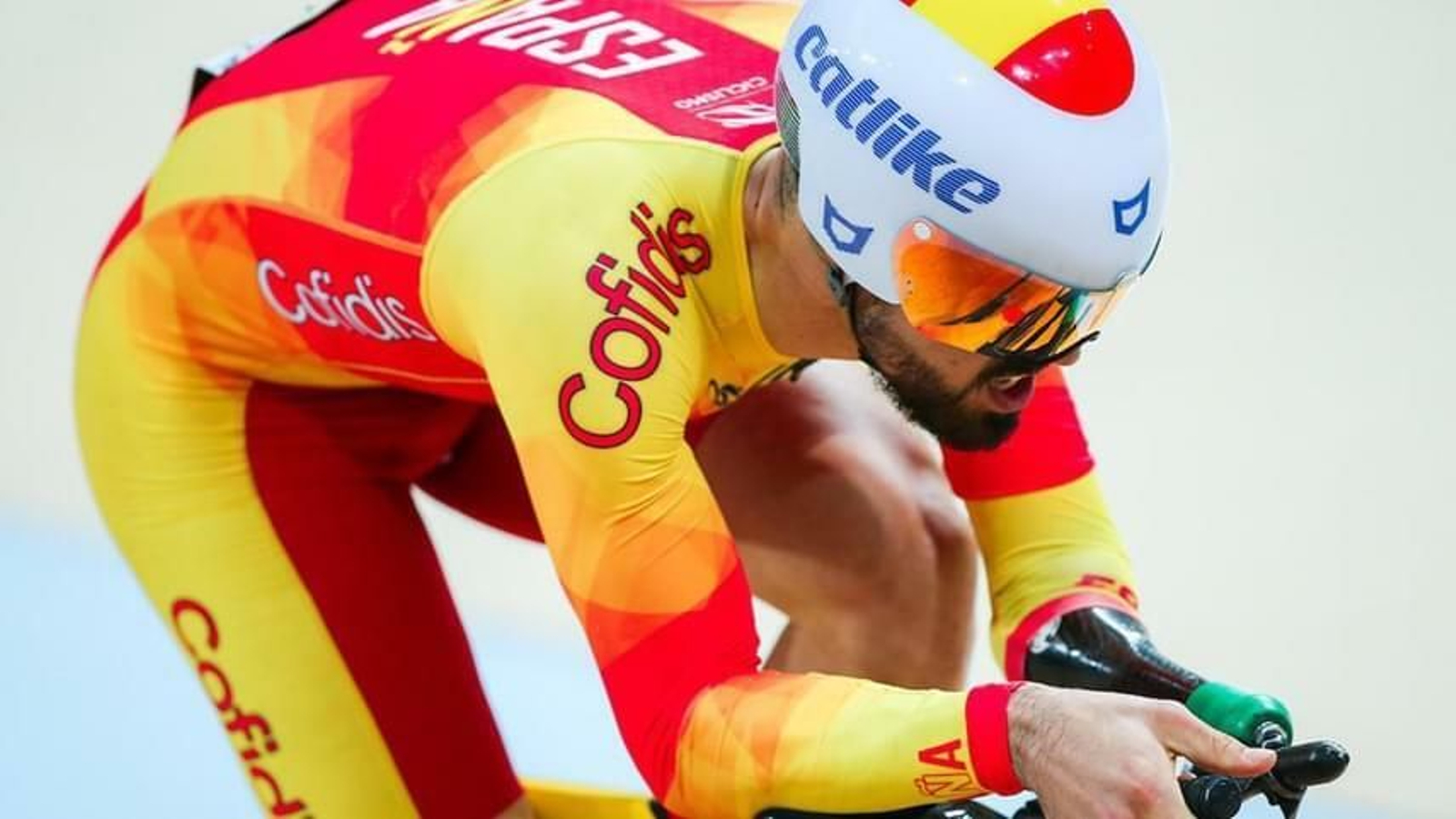 Alfonso Cabello, en una prueba con la selección española. Alfonso Cabello, en una prueba con la selección española.