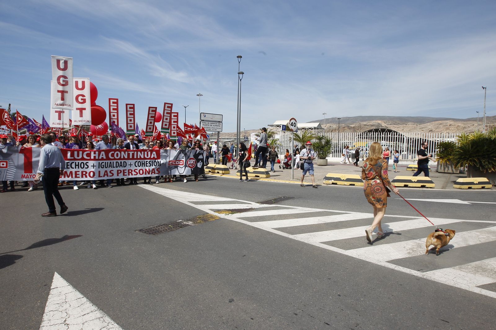 Fotogalería Manifestación del Primero de Mayo. Día Internacional de los Trabajadores. Almería