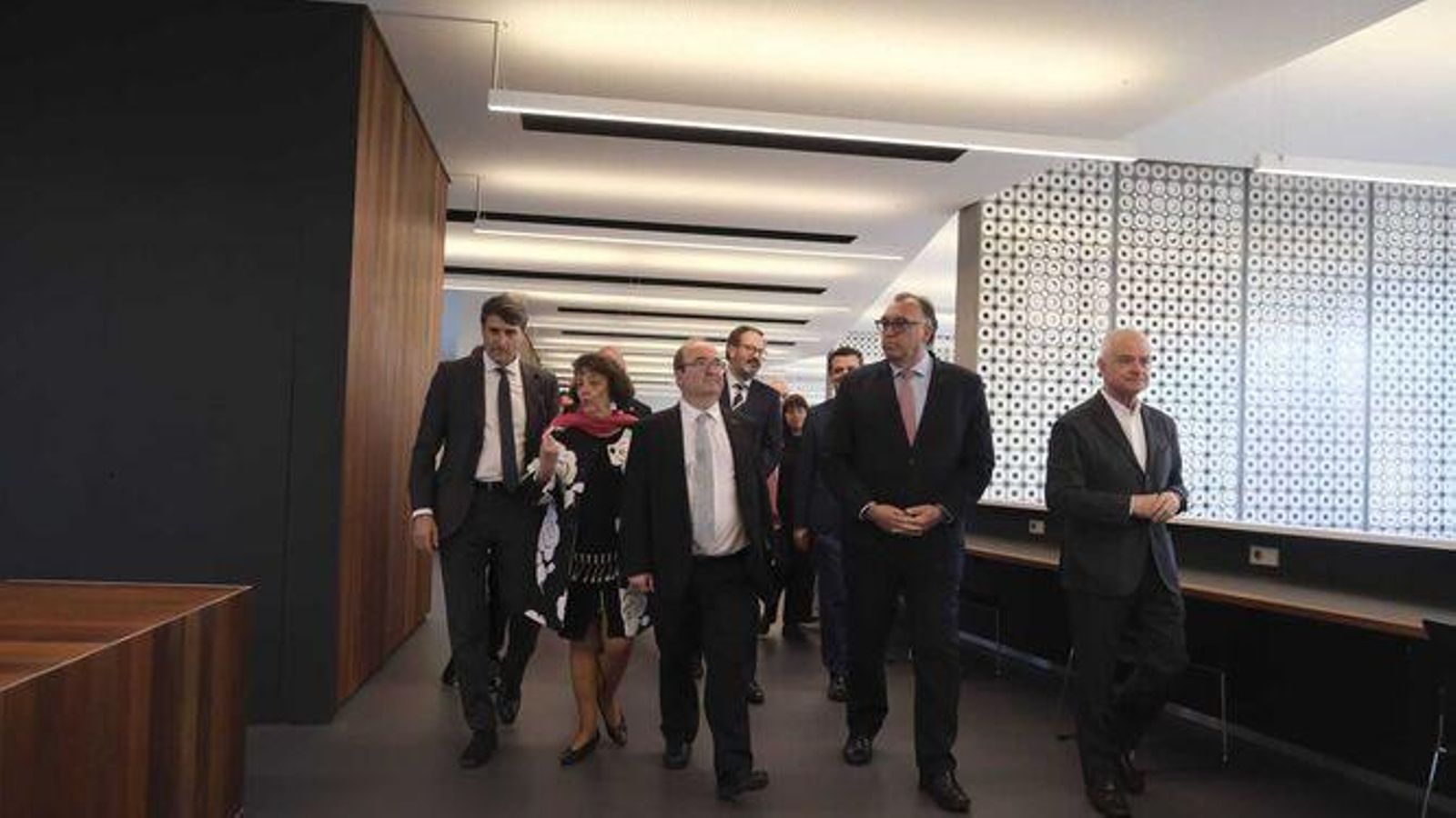 El ministro de Cultura, durante su visita a las instalaciones. El ministro de Cultura, durante su visita a las instalaciones.