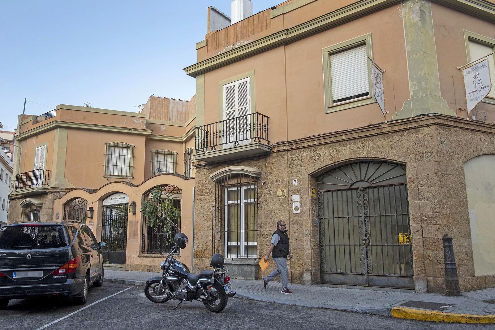 El chalé de Casanova en la calle Adriano.