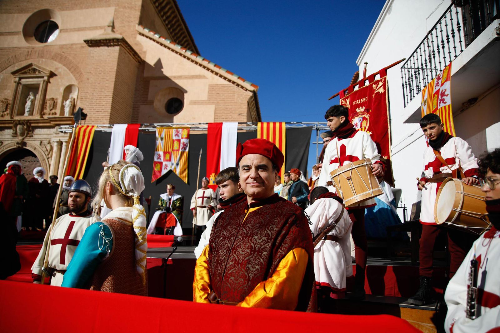 La Recreación de la Pernoctación de los Reyes Católicos en Fiñana, en imágenes