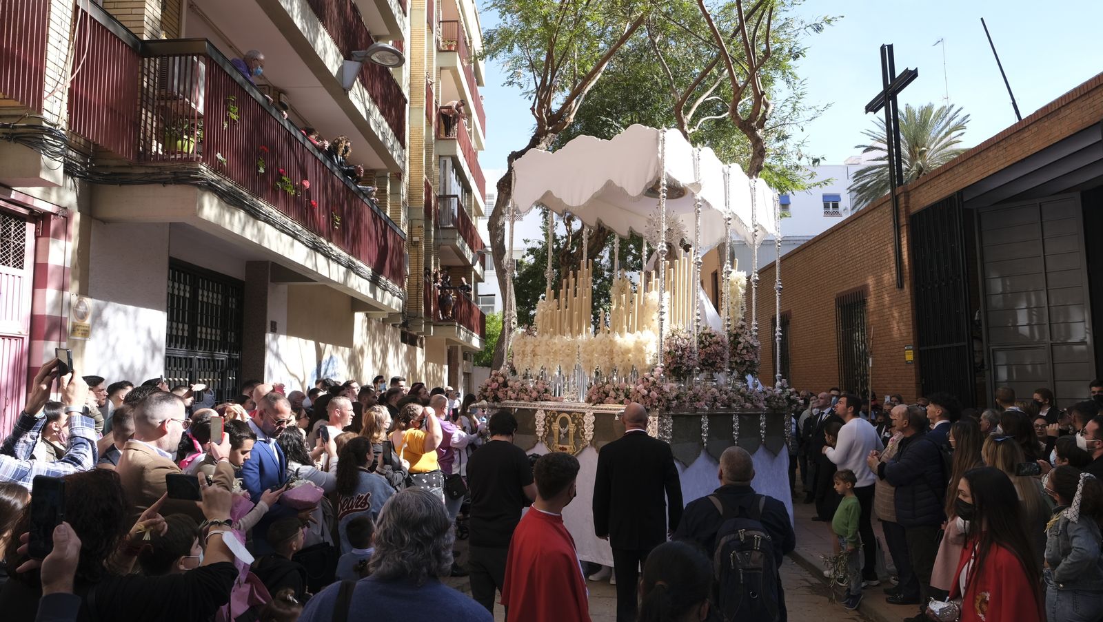 Fotogalería de la procesión de La Borriquita en Almería. Semana Santa 2022.