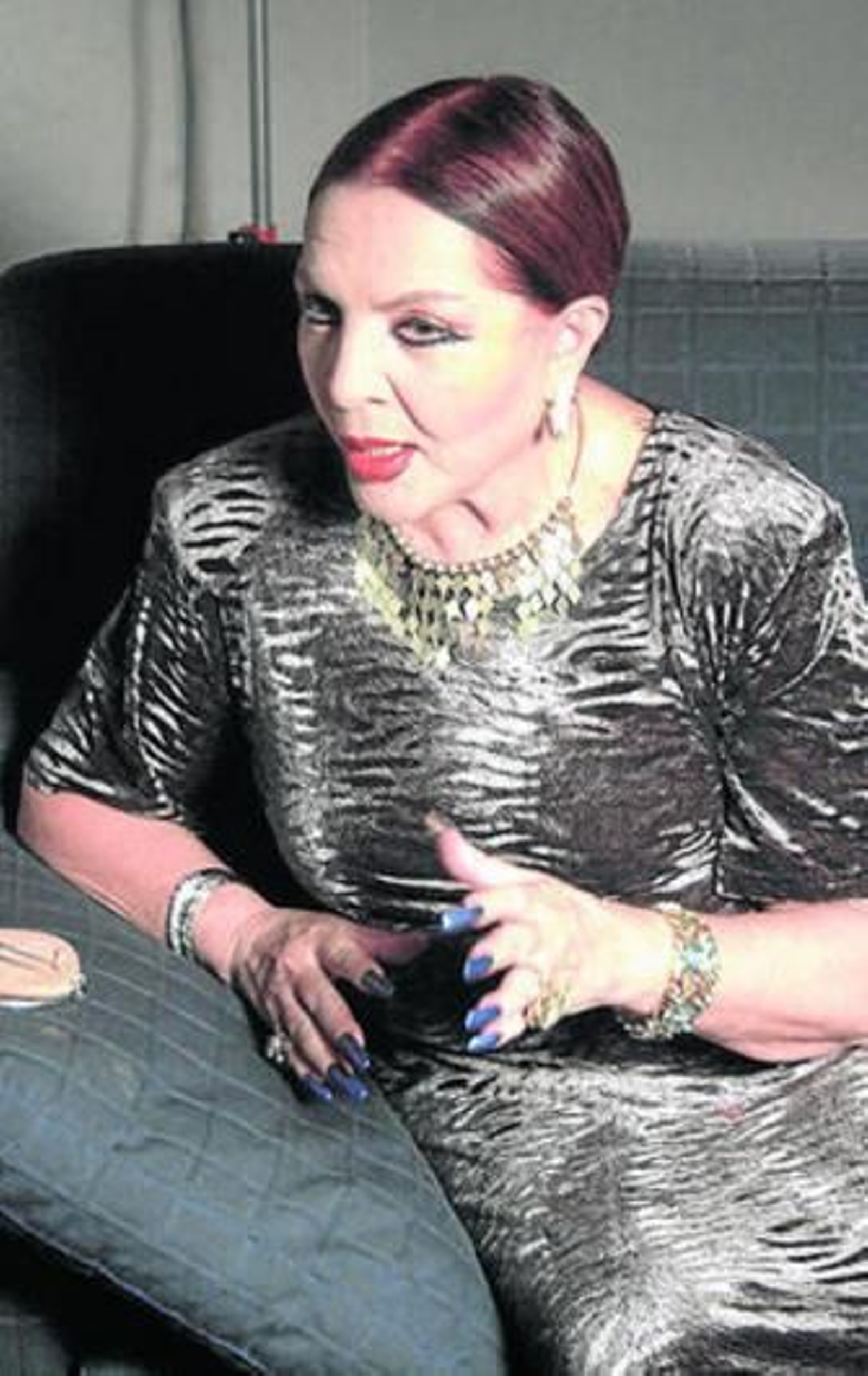 Sara Montiel en una imagen tomada a finales de los 90.