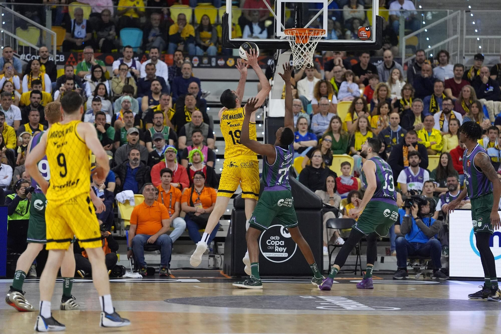 Las fotos del Unicaja - La Laguna Tenerife de Copa del Rey