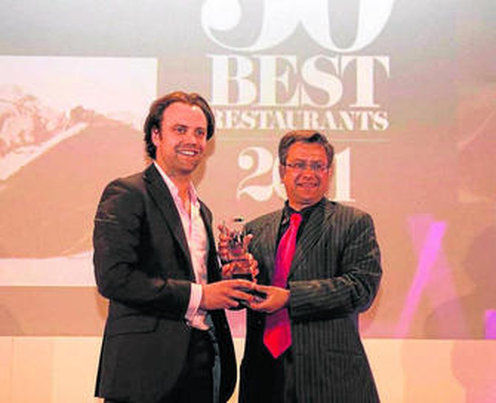 Cosentino patrocinó también los premios a los 50 Mejores Restaurantes.