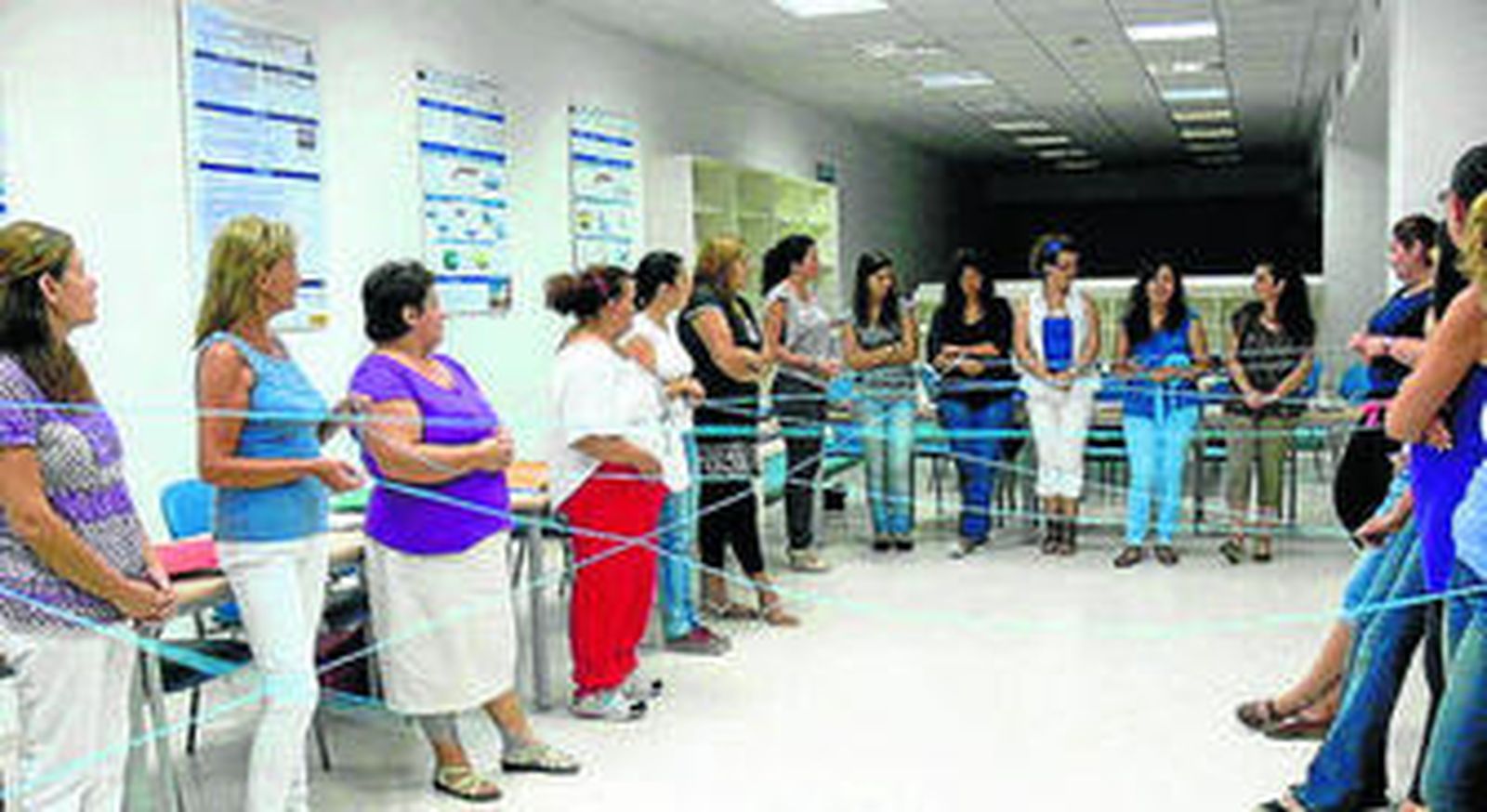 Alumnas participantes en el curso.