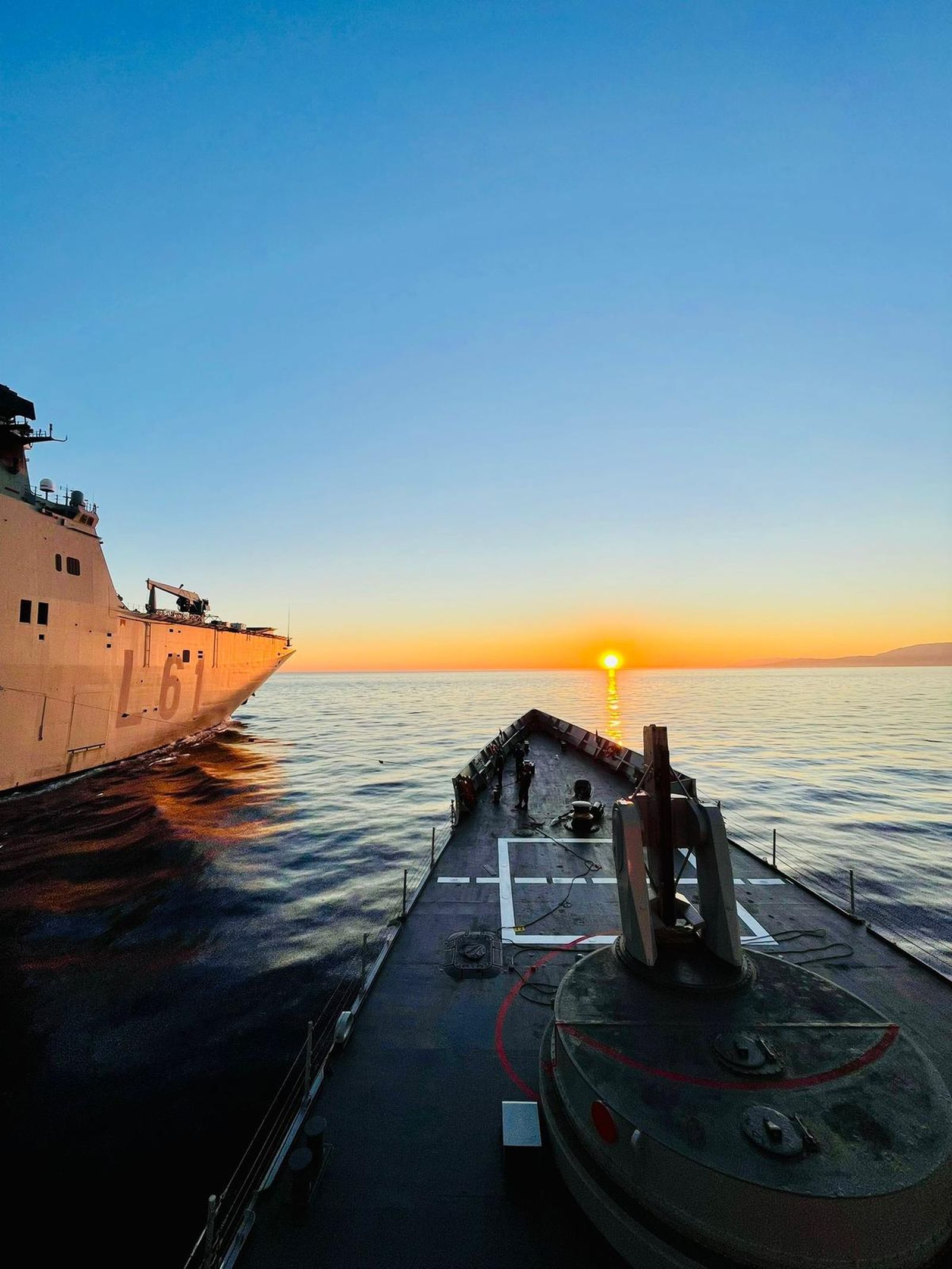 Las fotos del mayor ejercicio de los últimos años en el Estrecho de Gibraltar y el Golfo de Cádiz de la Armada y la OTAN