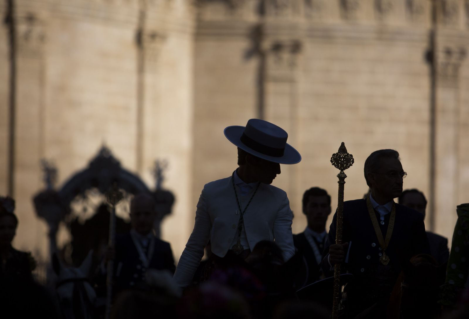 Salida de la Hermandad de Sevilla hacia El Rocío