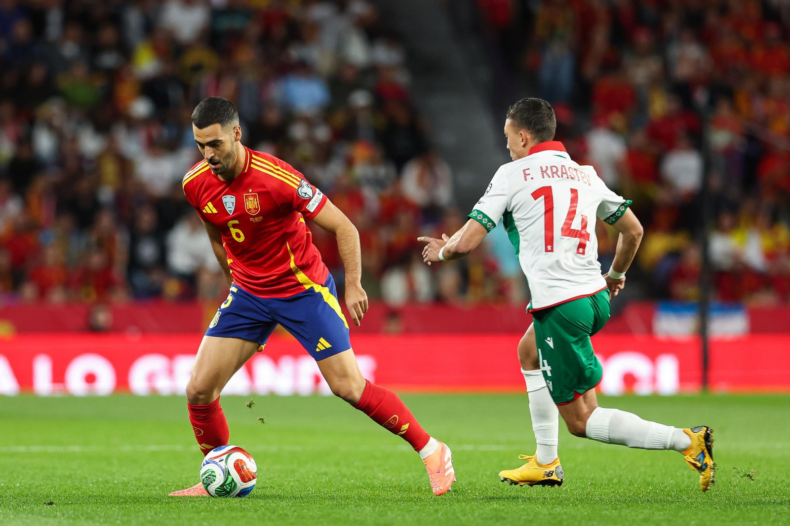 Las mejores fotos del España-Bulgaria