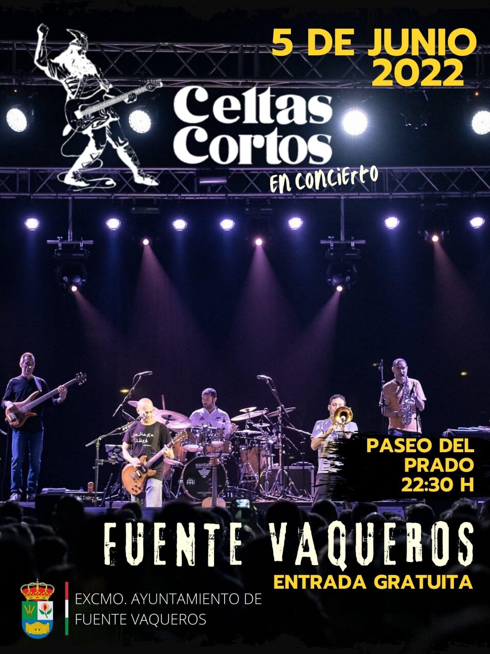 Celtas Cortos ofrece un concierto gratuito en Fuente Vaqueros