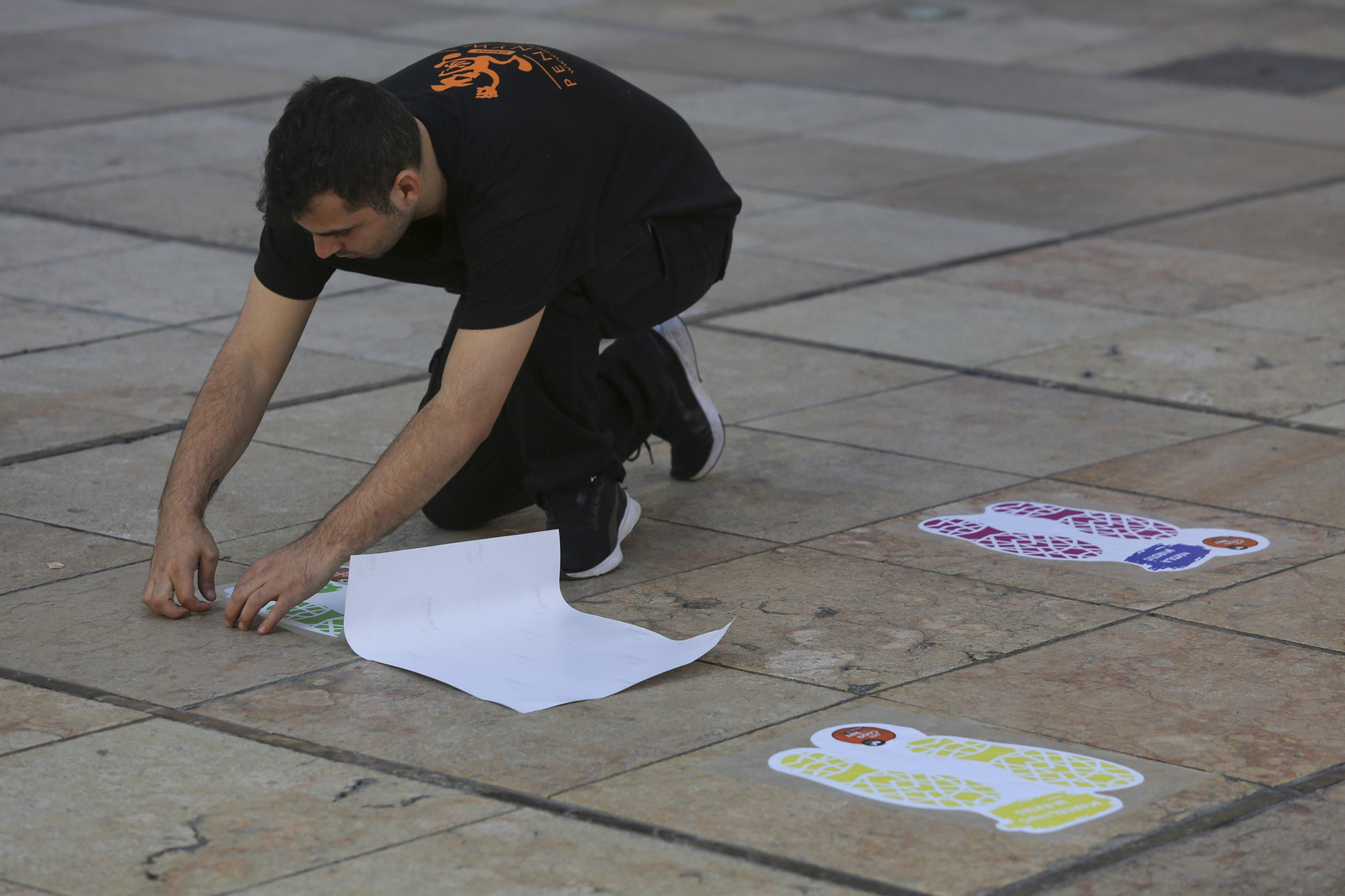 La Copa del Rey ya late en el centro de Málaga