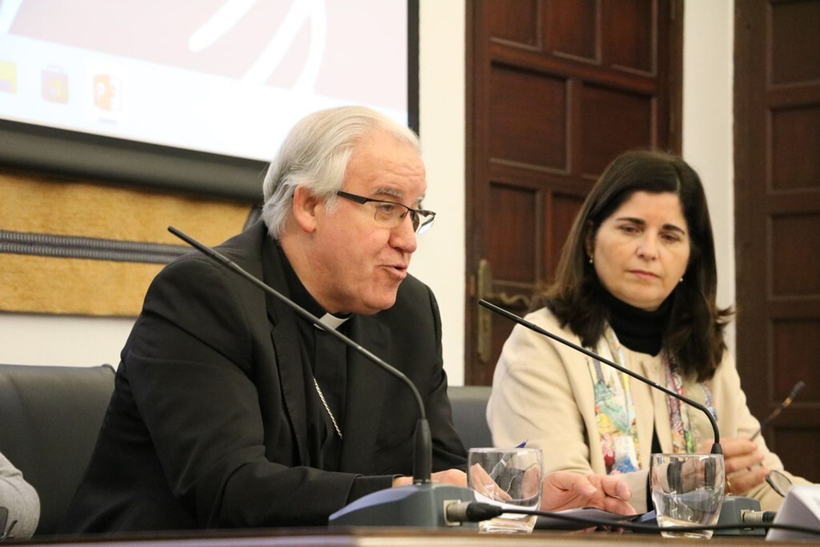 José Ángezl Sáinz Meneses y María Albendea